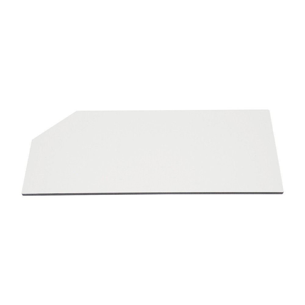 Wall-Mounted Urinal Partition Panel with Bevel Angle for Privacy