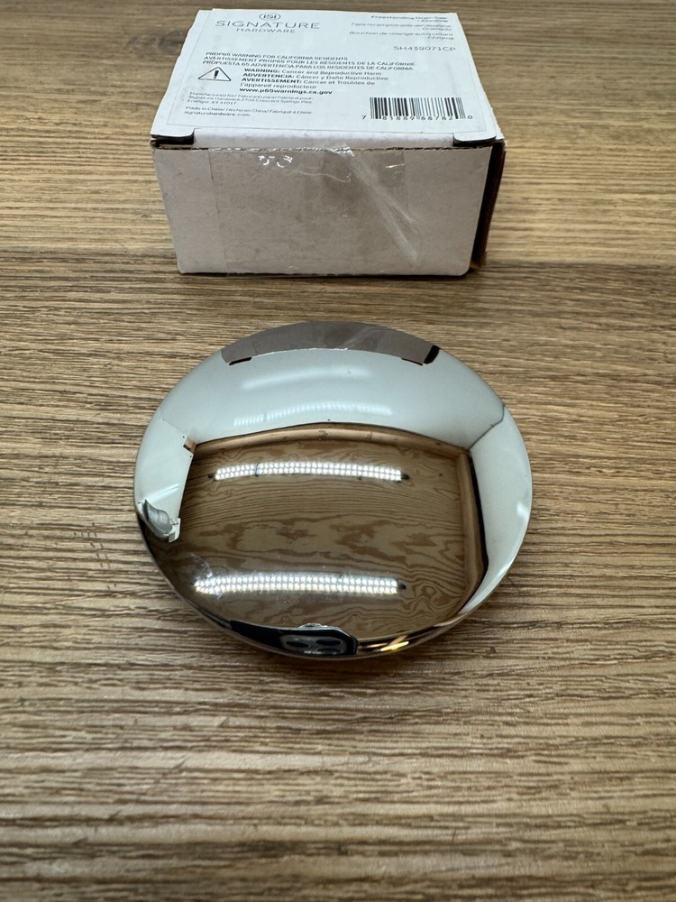 Signature Hardware SH439071CP Drain Cap, Chrome