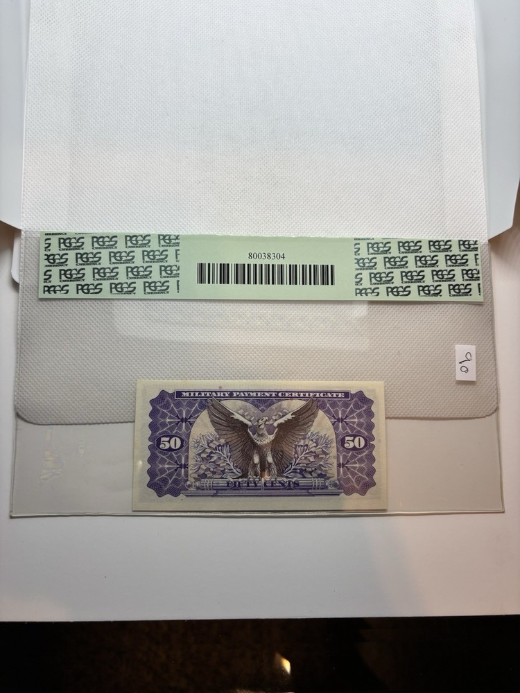 Military Payment Certificate PCGS