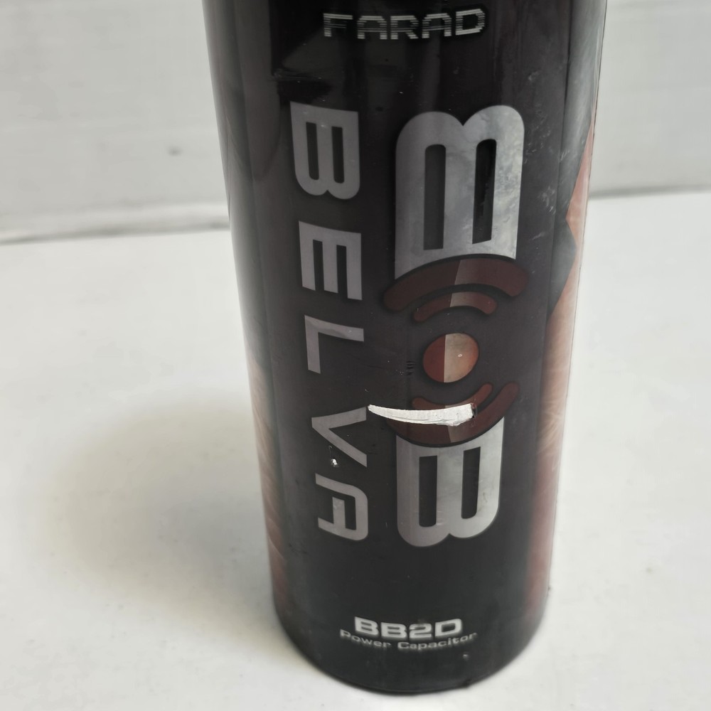 Belva BB2D 2 Farad Capacitor with Red Digital Voltage Meter