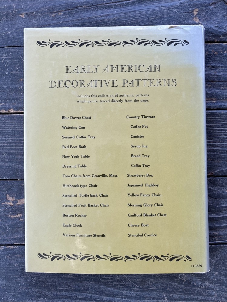 Early American Decorative Patterns How Paint Them - by E. Sabine