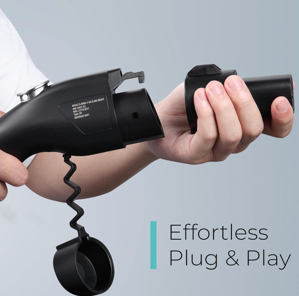 Focsprod tesla to j1772 ev charging adapter