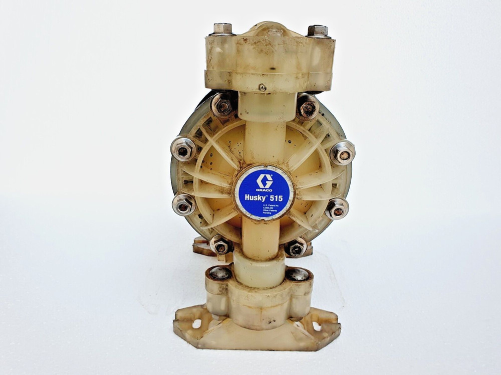 GRACO HUSKY 515 Double Diaphragm Pump 1/2" AODD Polypropylene Transfer Pump # 1