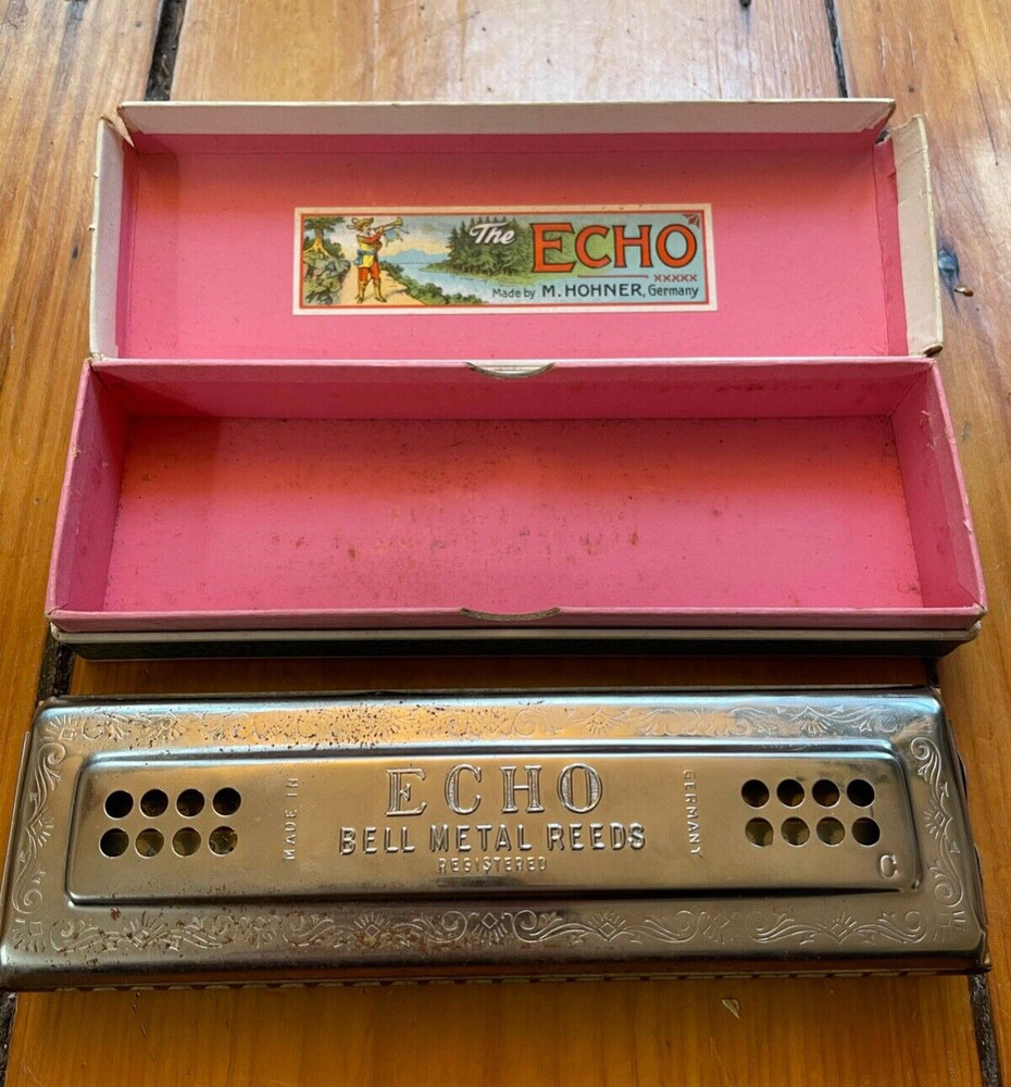 3 Vintage M. Hohner Harmonicas
