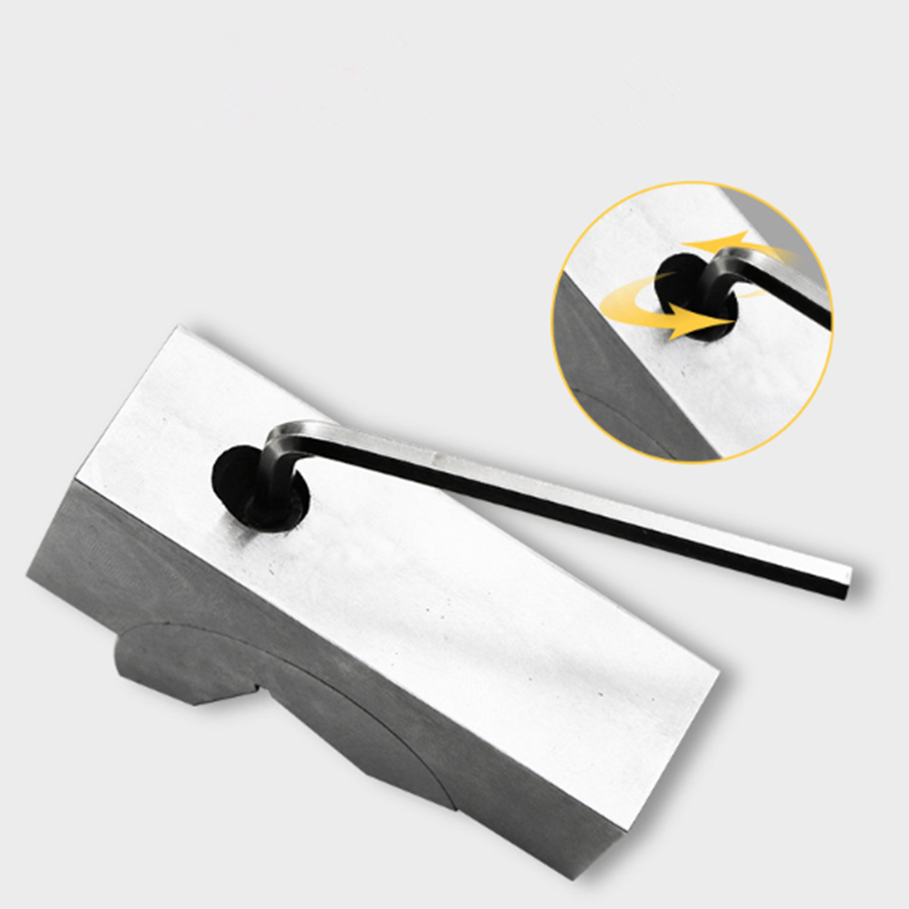New 0°-60°Adjustable Angle Block Set V Angle Gauge Block Precision Micro Milling