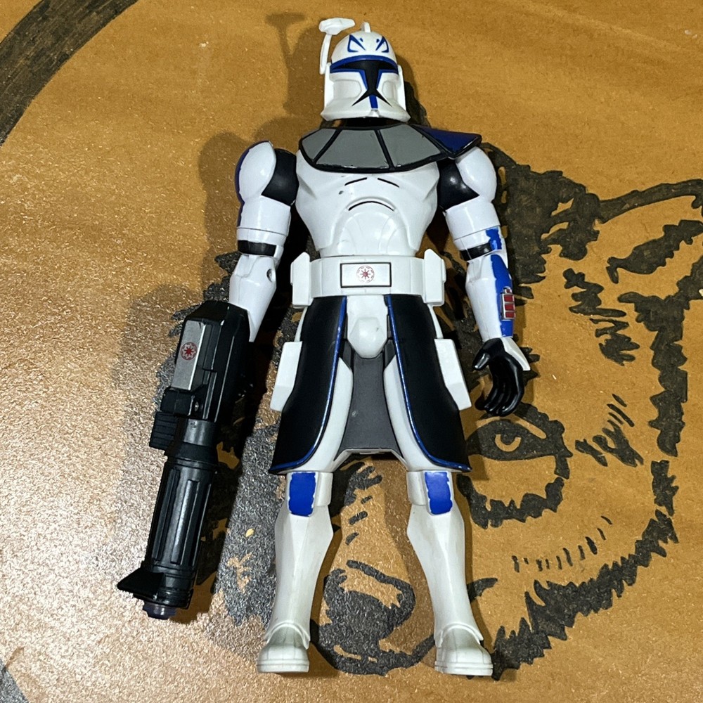 Talking Captain Rex Star Wars Force Battle Clone Wars