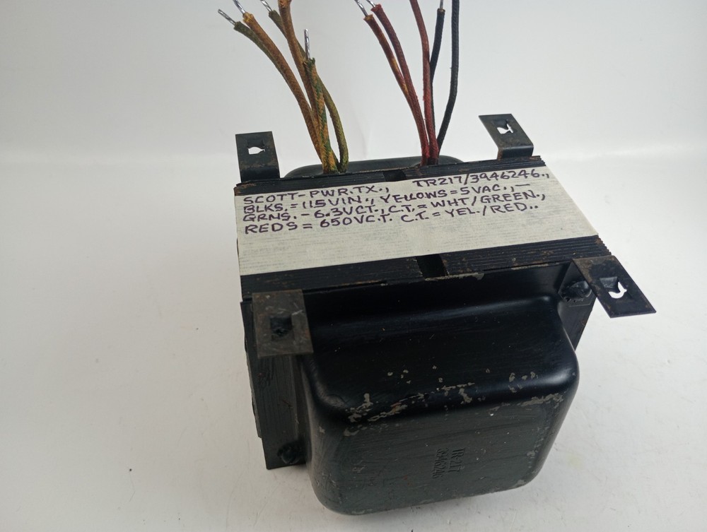 1 Scott Power Transformer -Tests Good-part #TR217/3946246
