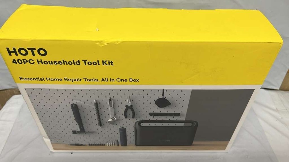 HOTO 40PC HOUSEHOLD TOOL KIT