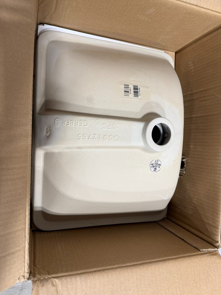 Gerber 12765 Logan Square™ Rectangular Petite Undercounter Bathroom Sink White