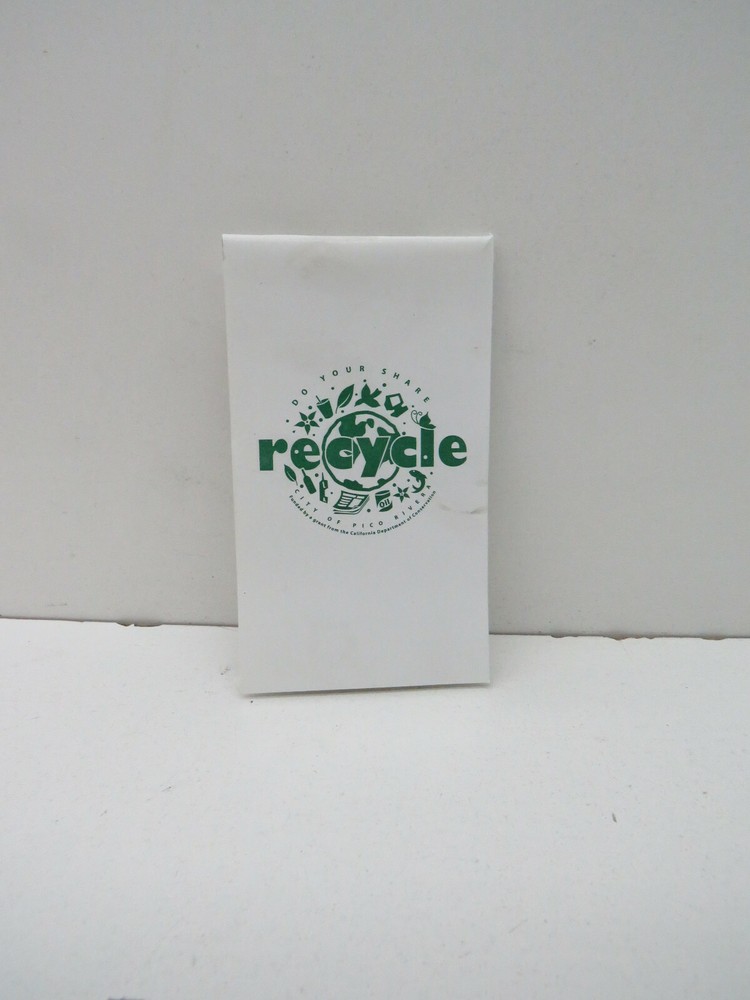 (60-Pack) "RECYCLE" Small Lined Paper Notebook Note Pad Notepad 4.75" x 2.75"