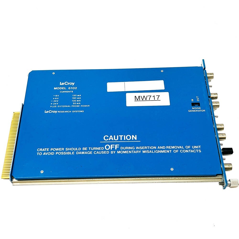 LeCroy TR8837F Trans Recdr CAMAC Module Transient Recorder Plug In