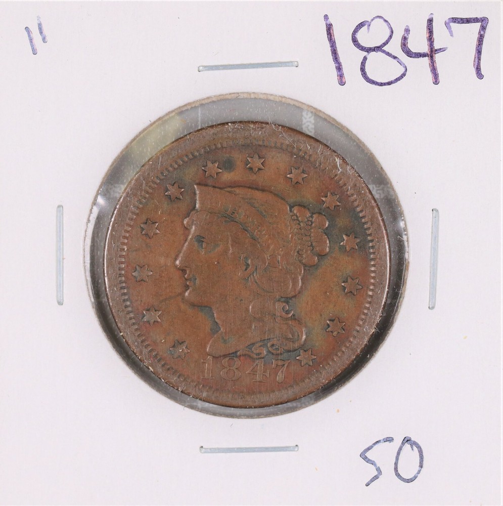 1847 Large Cent #11