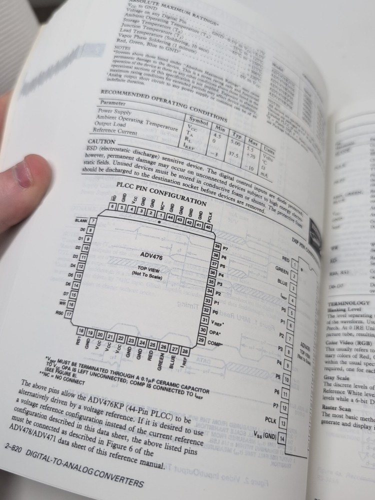 Electronics Book: Analog Devices, Data Converter Reference Manual Vol 1&2 1992