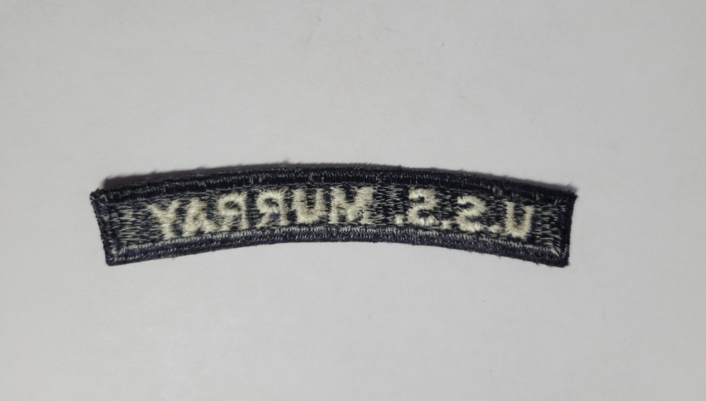 US Navy U.S.S. MURRAY DD-576 Fletcher-Class Destroyer Segment Tab Patch