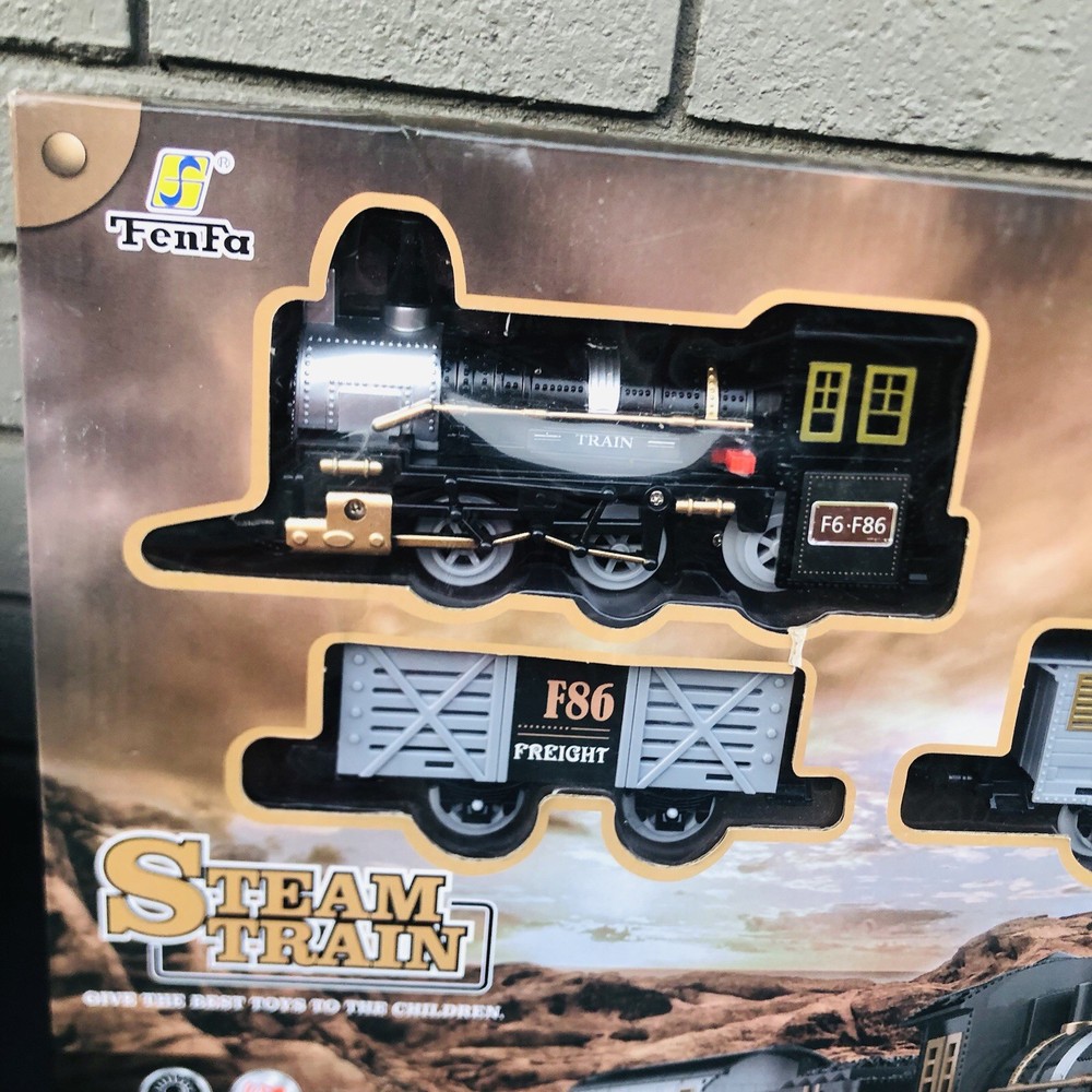 Fenfa Steam Train Deluxe Train Set Open Box