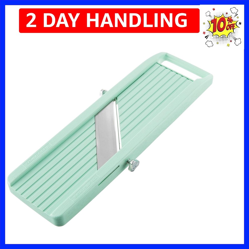 Green V-Shape Vegetable Slicer - Multipurpose & Dishwasher Safe