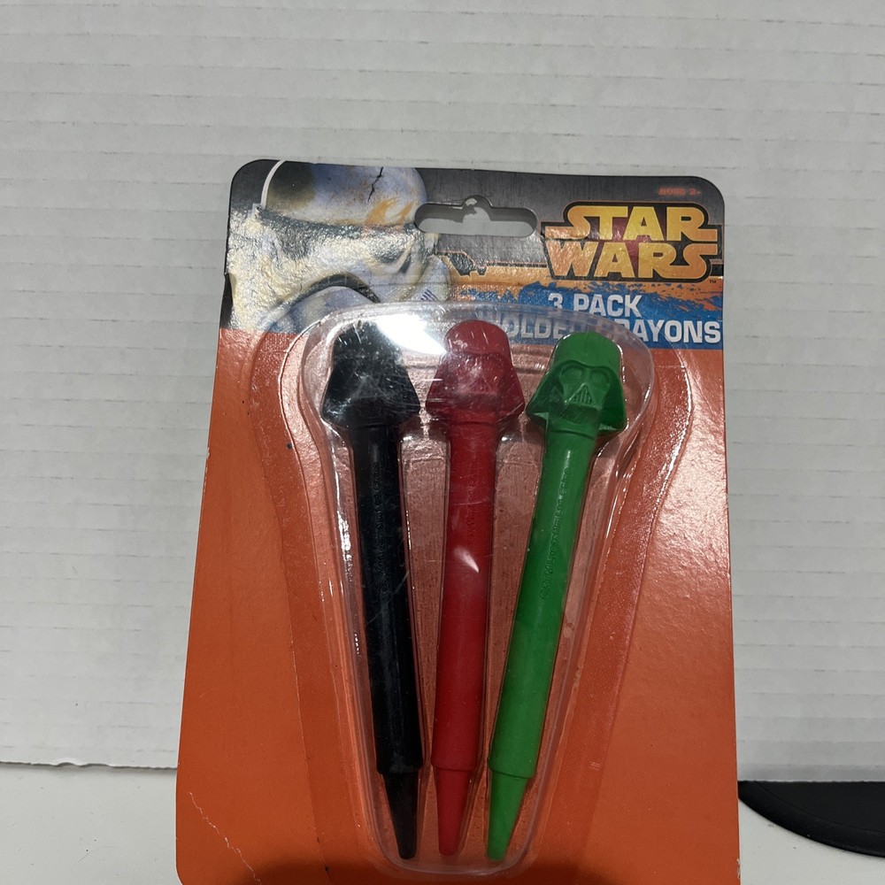 Disney Star Wars 3pack Molded Crayons