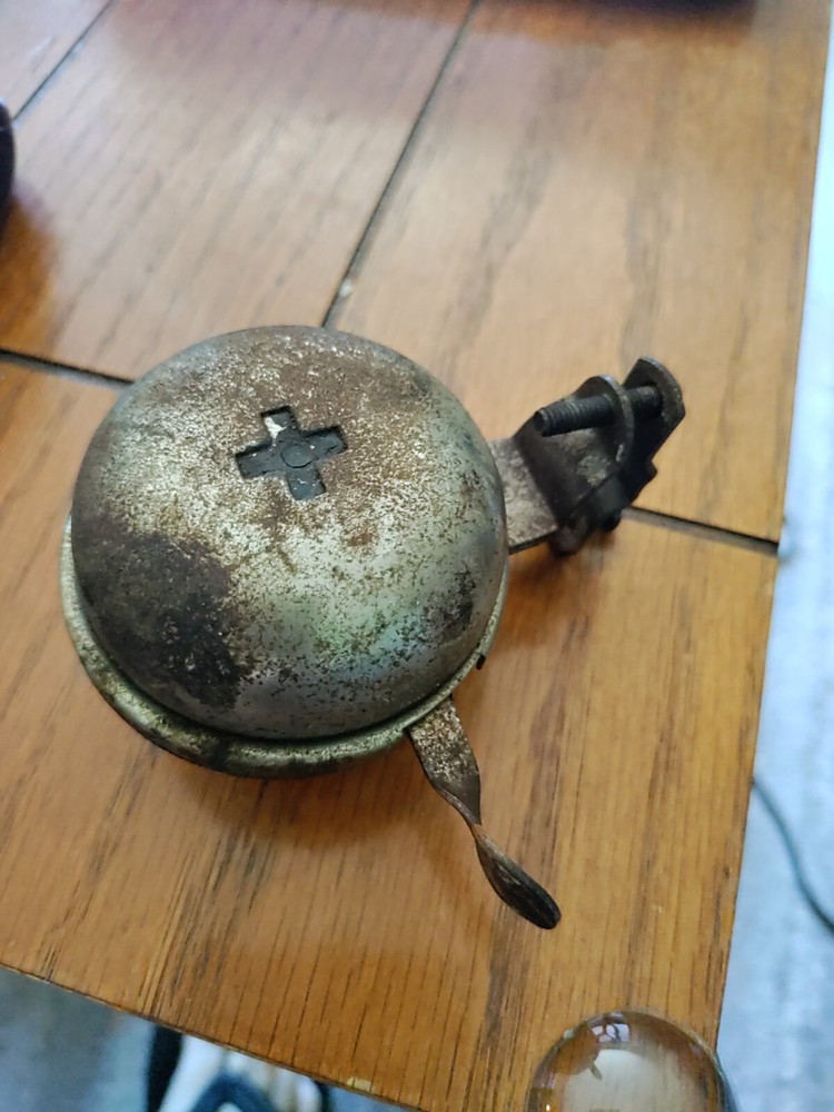Vintage WW2 Red Cross bicycle bell
