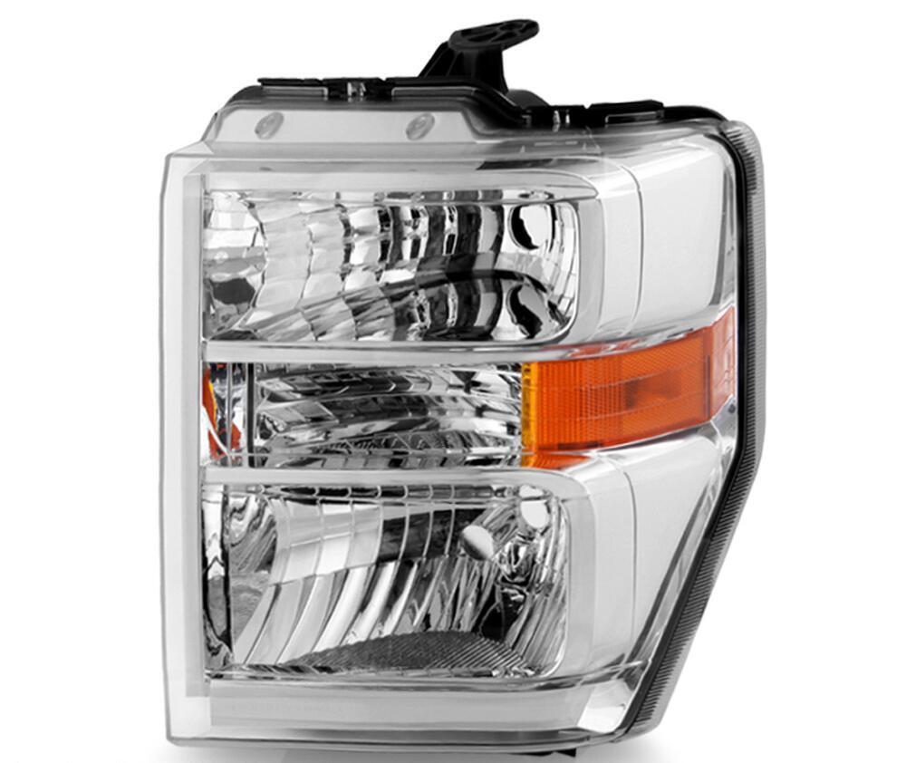 Pair For 2008-2025 Ford E-150 E-250 E-350 Headlights Assembly W/Bulbs Left+Right