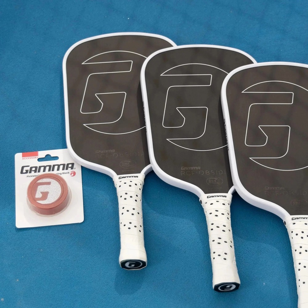 Gamma Pickleball Paddle Cleaning Block Red, Clean Surface