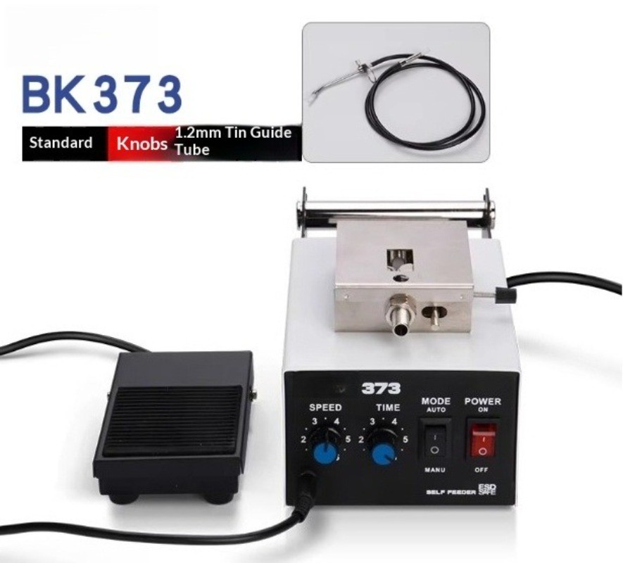 BK373 Full Automatic Tin Machine Automatic Tin Wire Machine Solder Wire Feeder