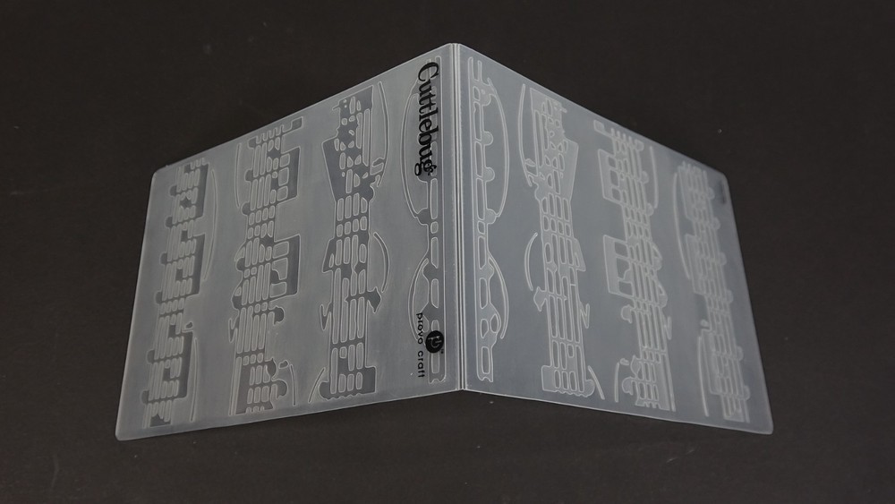 2007 Cuttlebug Embossing Folder Allegro 37-16641