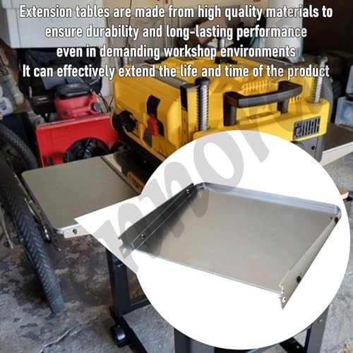 2Pcs 13" Planer Folding Table Accessory - 9" Side Support for DW735 Planer