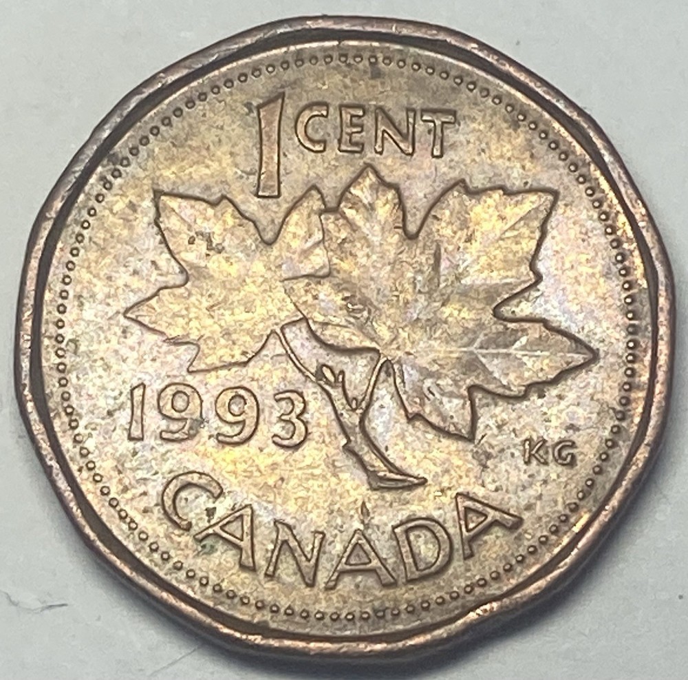 1993 Canada 1 Cent - Elizabeth II 4926