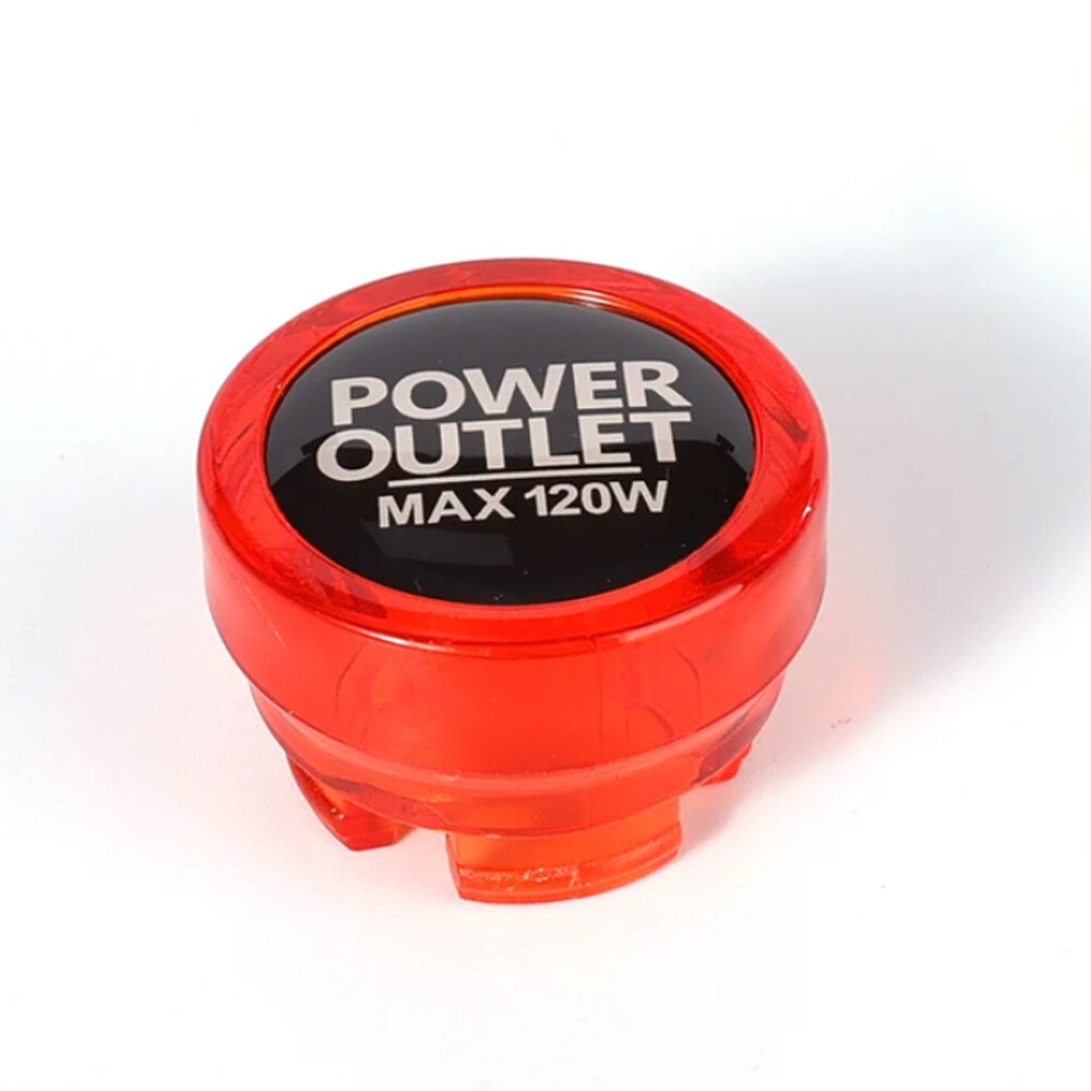 Car Interior Cigarette Lighter Cover Power Outlet Button Socket Plug Cap Cover