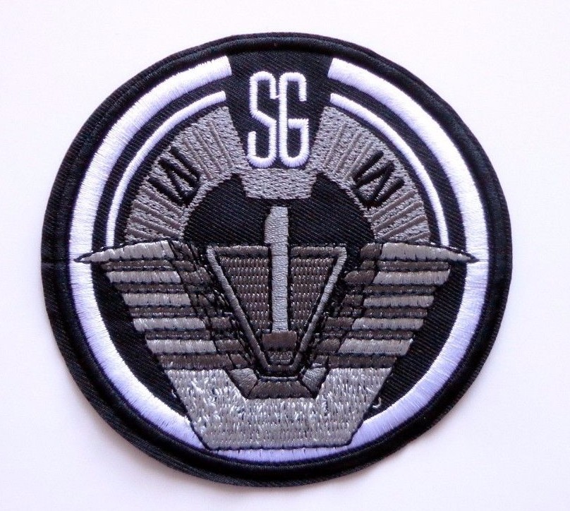 Stargate SG-1 Screen Accurate Logo 4" Uniform Patch Command Uniform Goth Punk