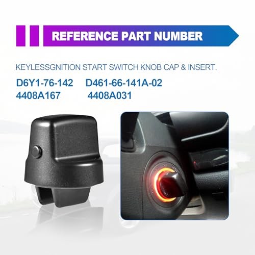 keyless Start Ignition Button Replacement for 2007-2015 Mazda CX-9 2007-2011