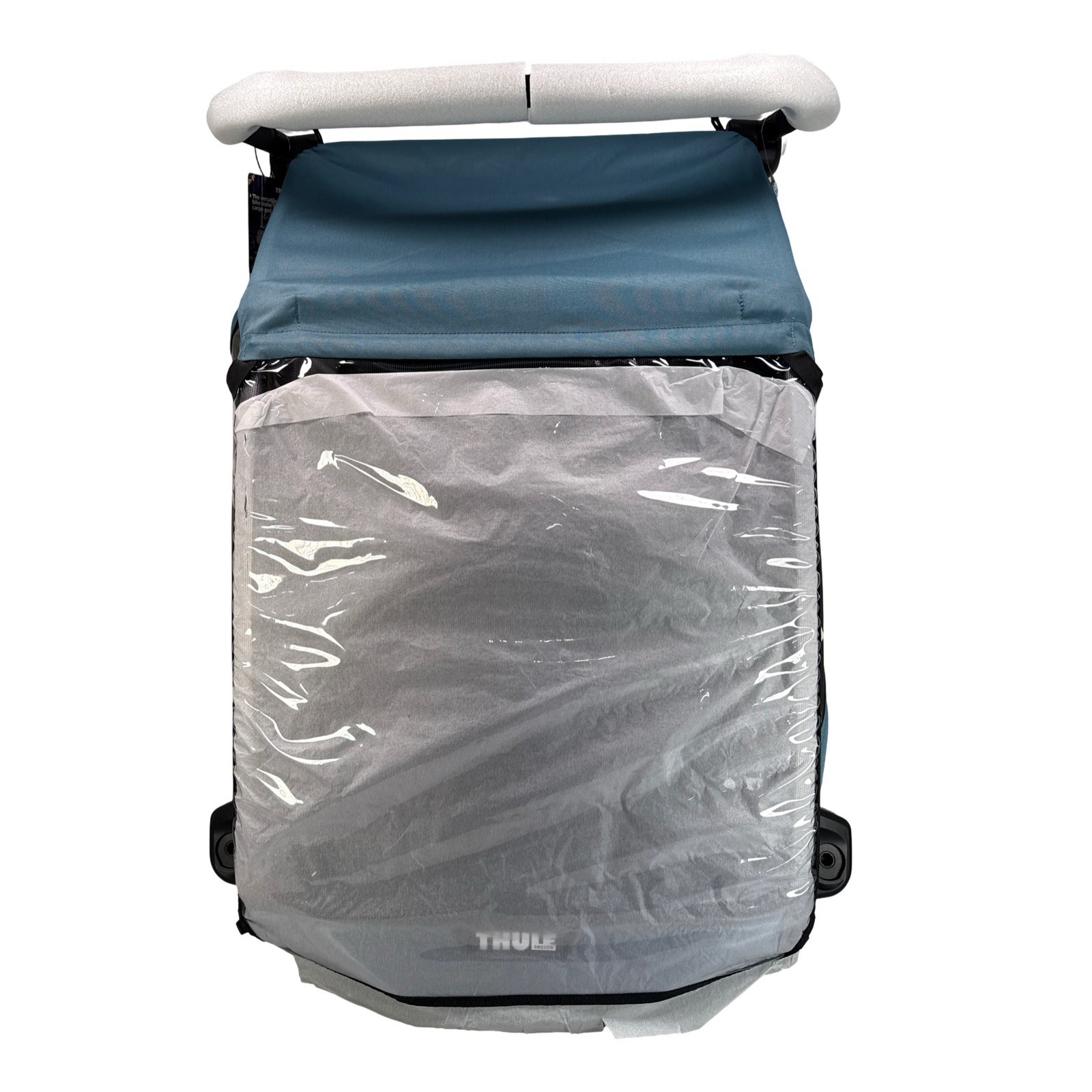 Thule Courier Convertible Bike Trailer & Stroller, Agean Blue-Black