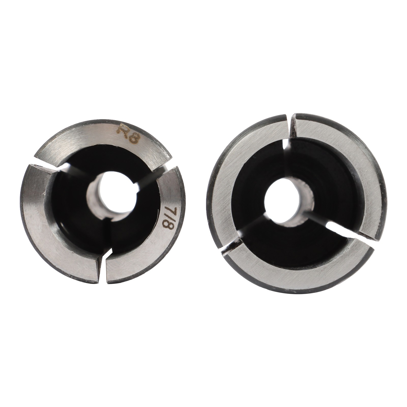 8PC R8 Collet Set 1/8" 1/4" 3/8" 1/2" 5/8" 3/4" 7/8" High Precision