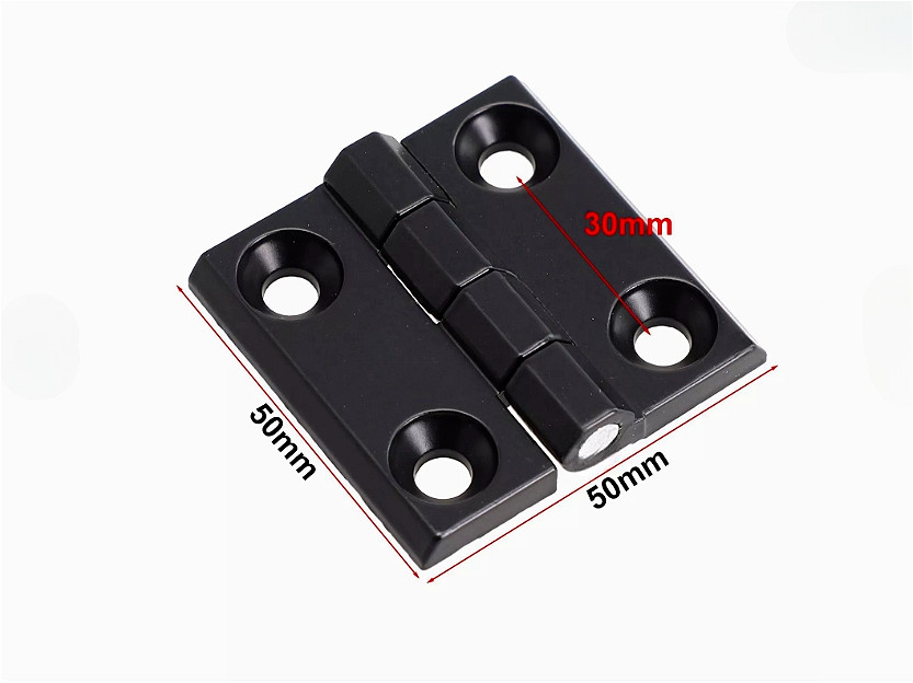 2Pcs INDUSTRIAL DOOR LEAF / FLAT HINGES 2"X2"