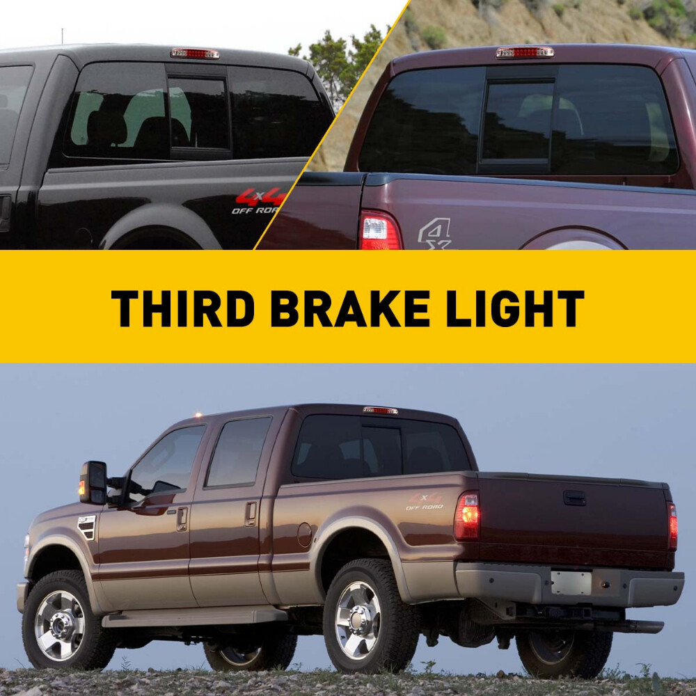 LED Third 3rd Brake Light Red For 99-16 Ford F250 F350 Super Duty Cargo USA