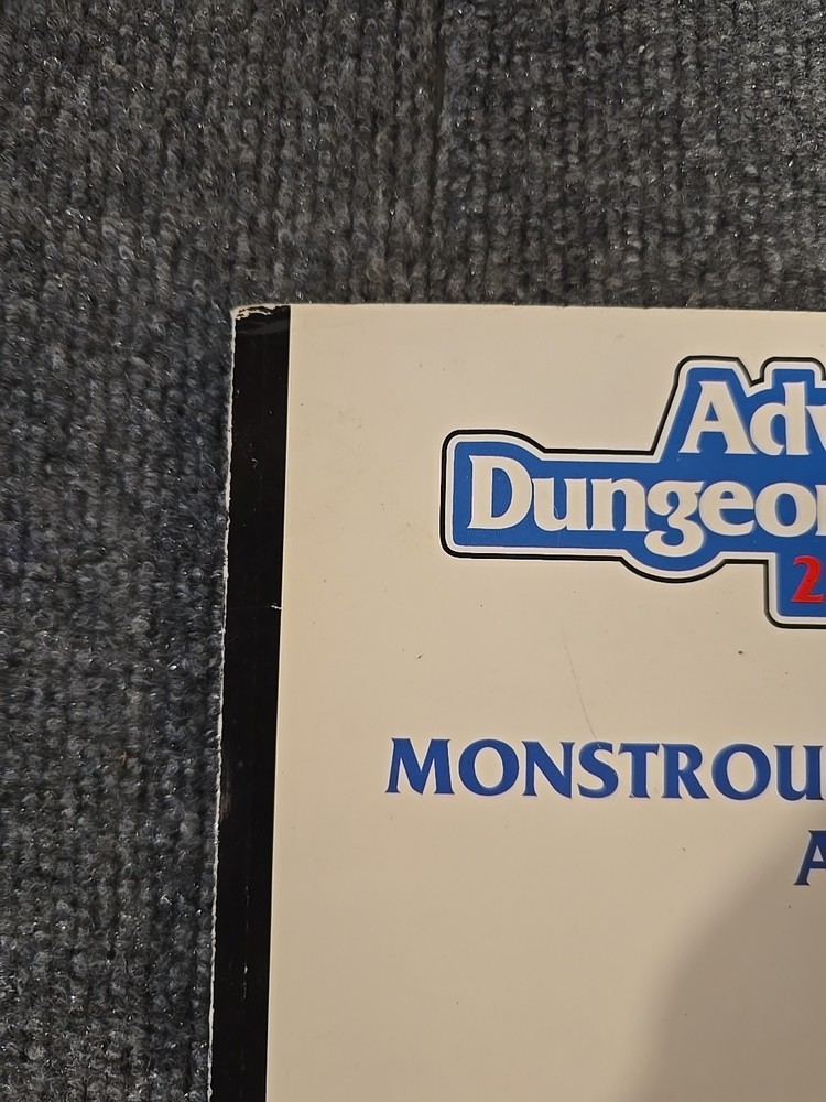 Advanced Dungeons & Dragons Monstrous Compendium Annual Volume One 1994