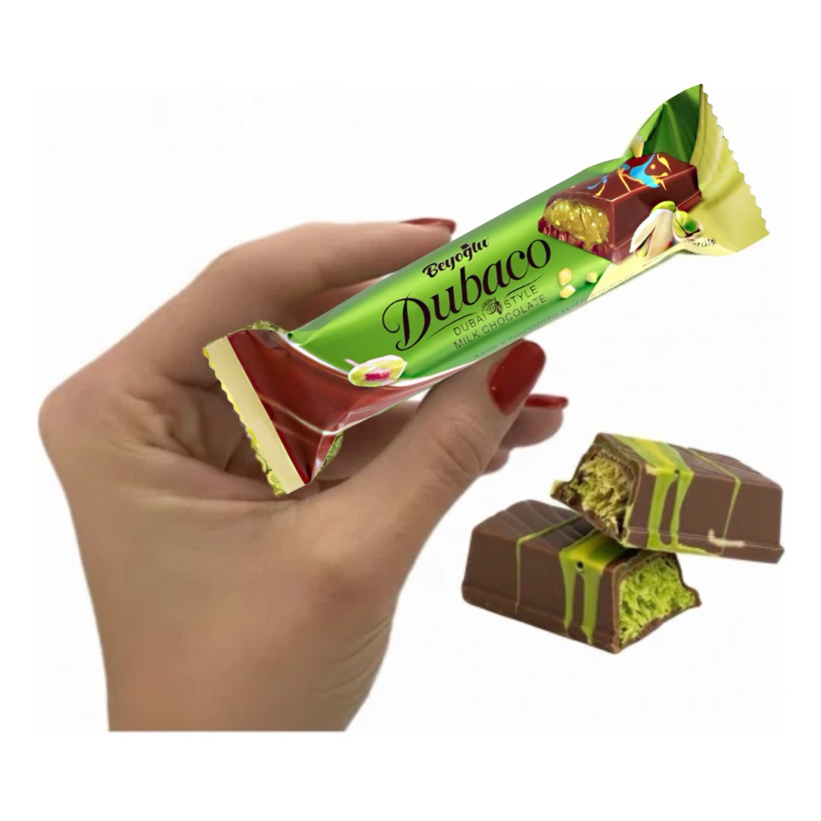 5X DUBAI MILK CHOCOLATE 🇦🇪 Special Edition Chocolate Candy Bar