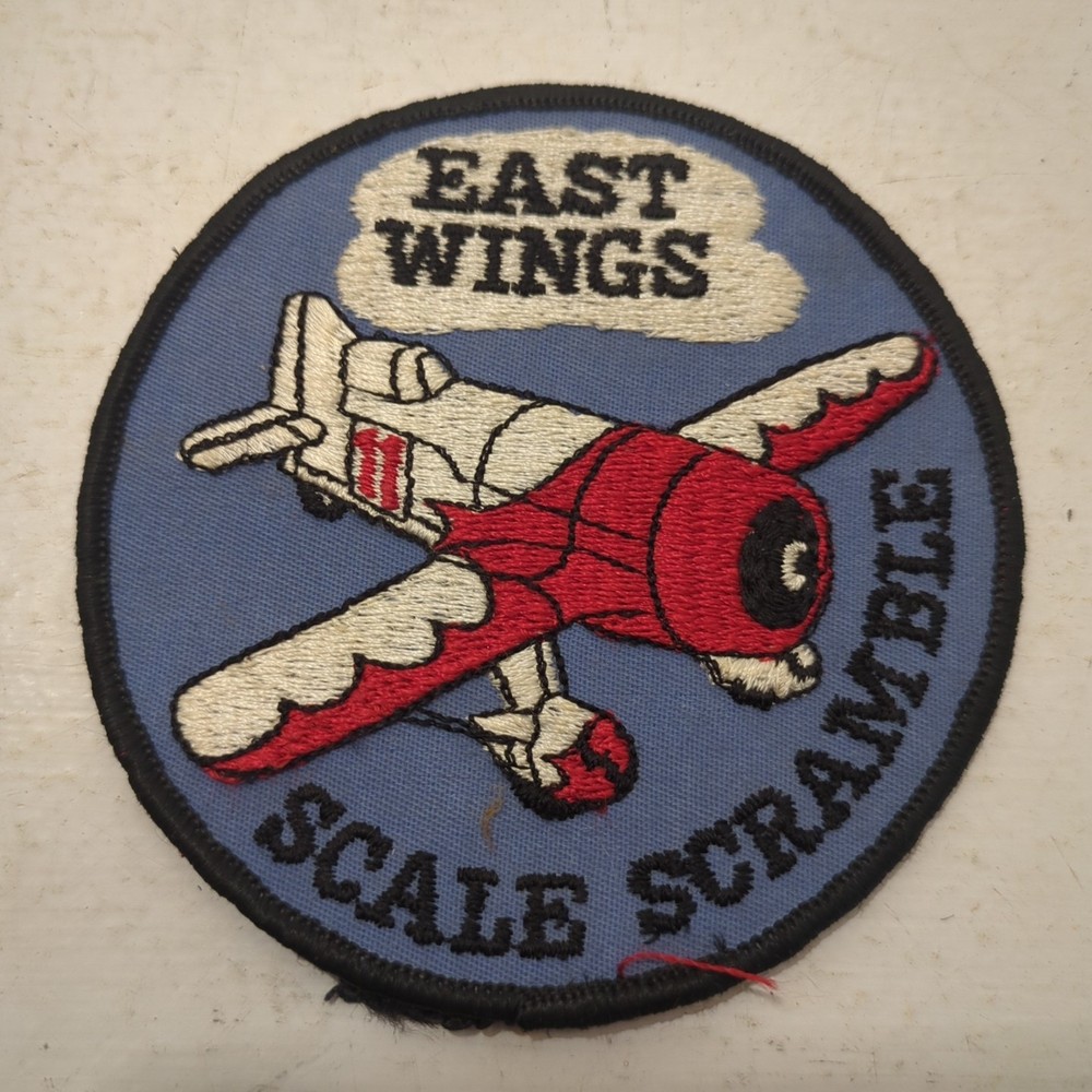 East Wings Gee Bee Model R Racer Scale Scramble 4" Patch