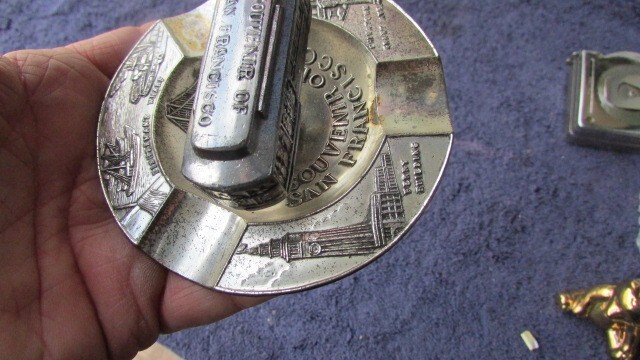 Vintage San Francisco Cable Car Ashtray