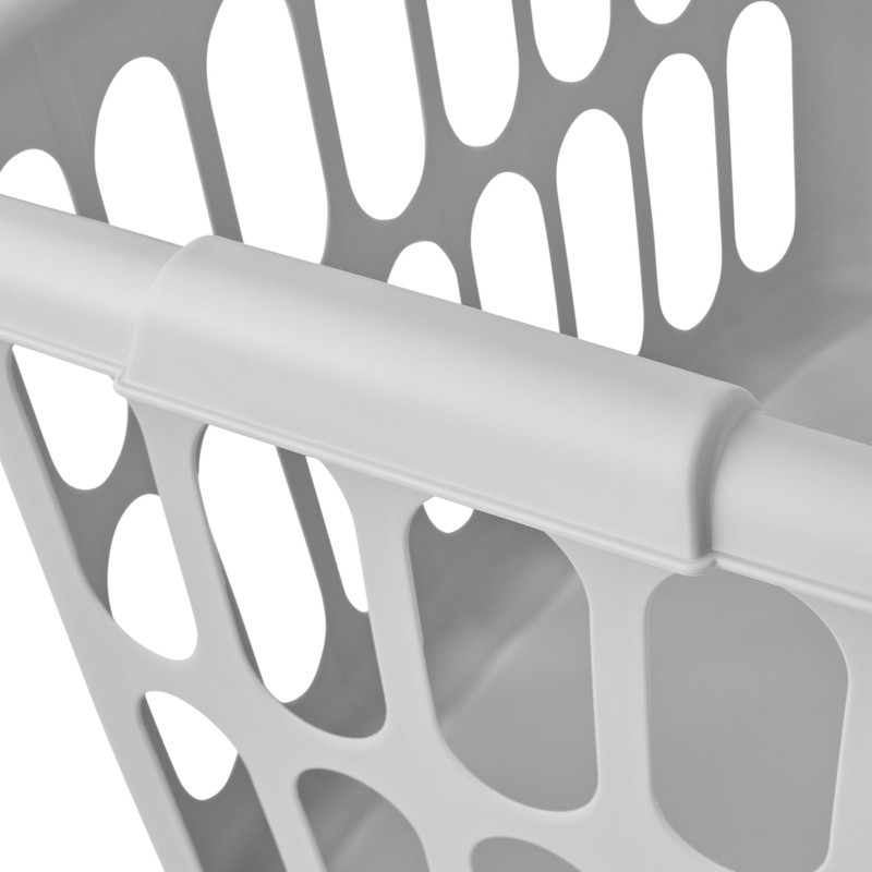 1.5 Bushel Rectangular Laundry Baskets 6 Pack Easy Carry Lightweight Storage New