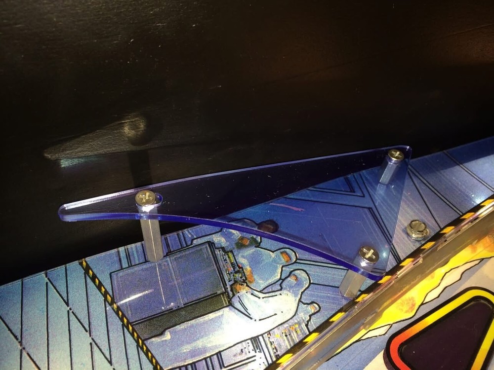 COLORED Plastics for SEGA - Independence Day Pinball Machine