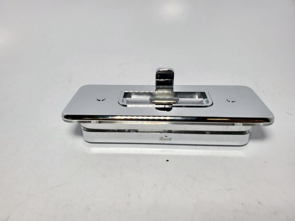 Poly Planer PP-IBOAT-SM - iBoat Chrome Marine Grade Surface Mount iPod Dock