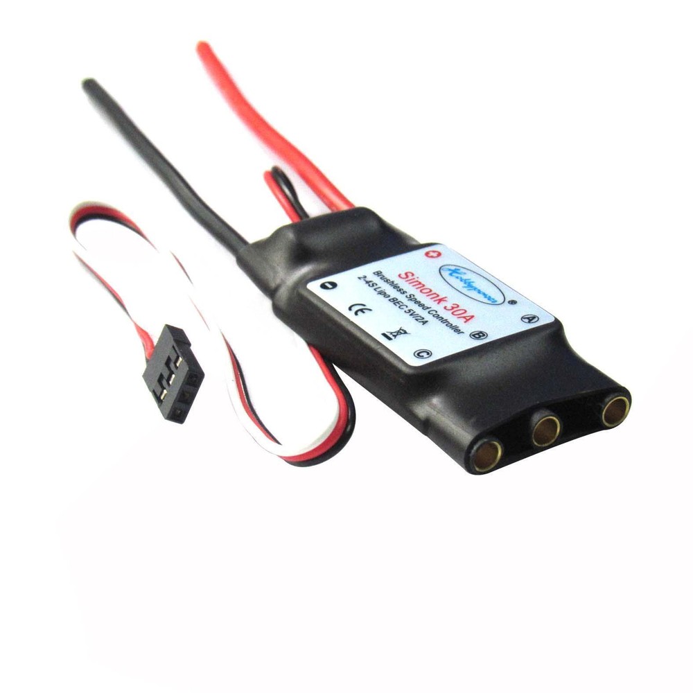 HP SimonK 30A ESC Brushless Speed Controller BEC 2A for Plane Quadcopter Copter