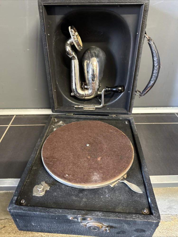 Ancien Phono Gramophone crescendo junior non testé à réviser