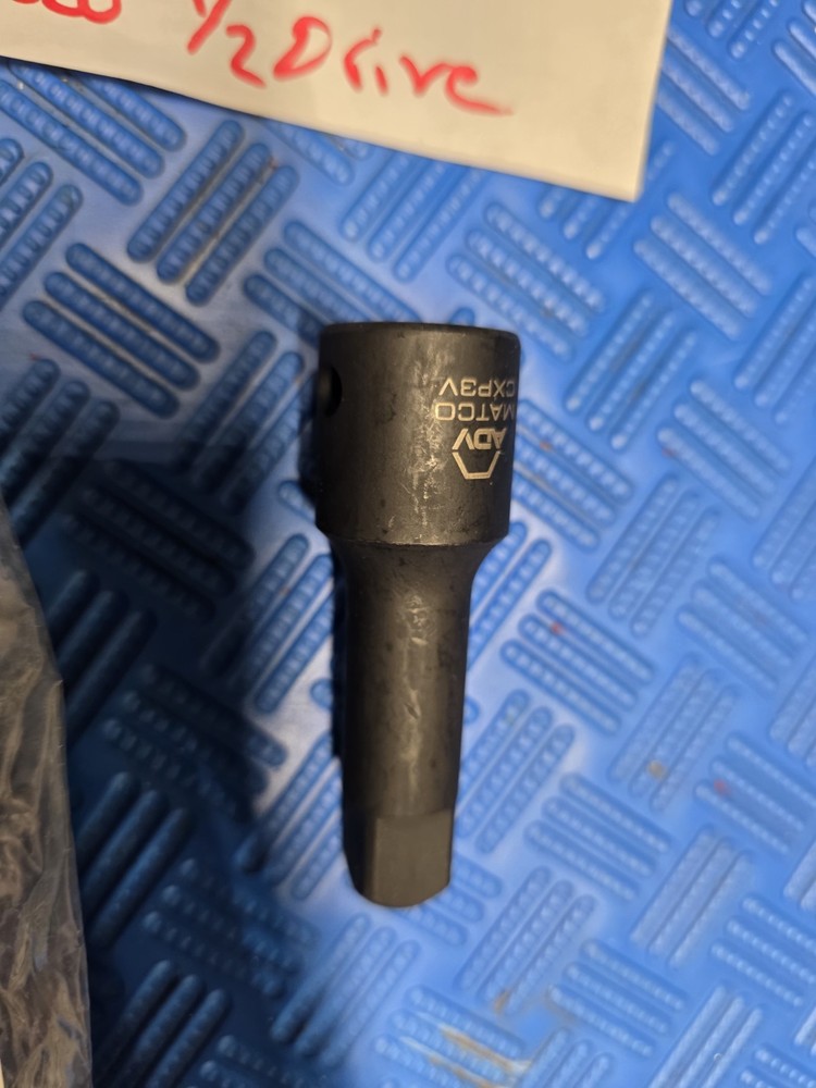MATCO TOOLS IMPACT EXTENSION 3" SOCKET IMPACT EXTENSION 3"LONG 1/2 Drive