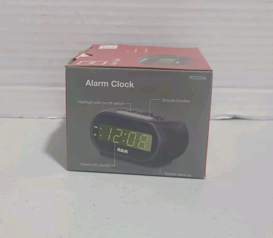 RCA RCD20A Digital Alarm Clock