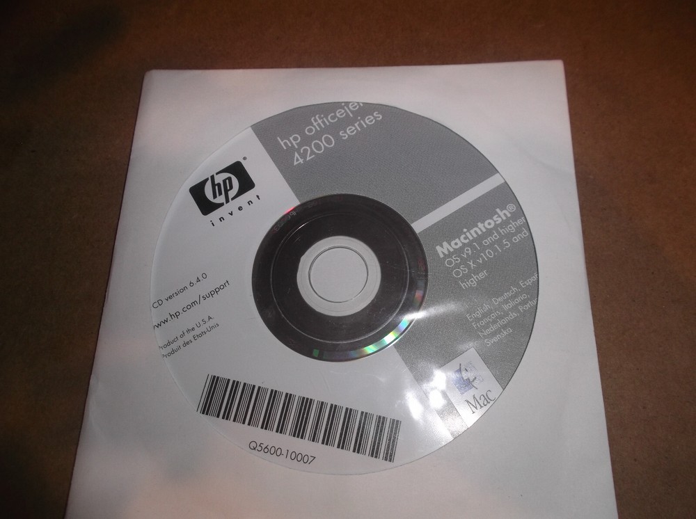 HP OFFICE 4200 SERIES  VERSION 6.4.0 PRINTER SOFTWARE