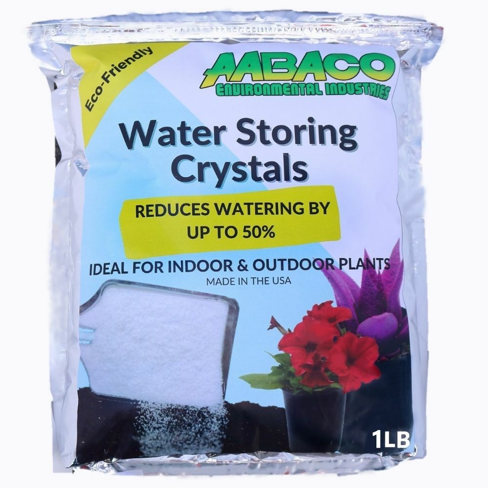 Water Absorbing Polymer Crystals  - Soil Moisture
