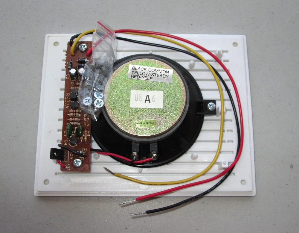 New Open Box MG Electronics SS-70H Flush Mount Self Contained Siren