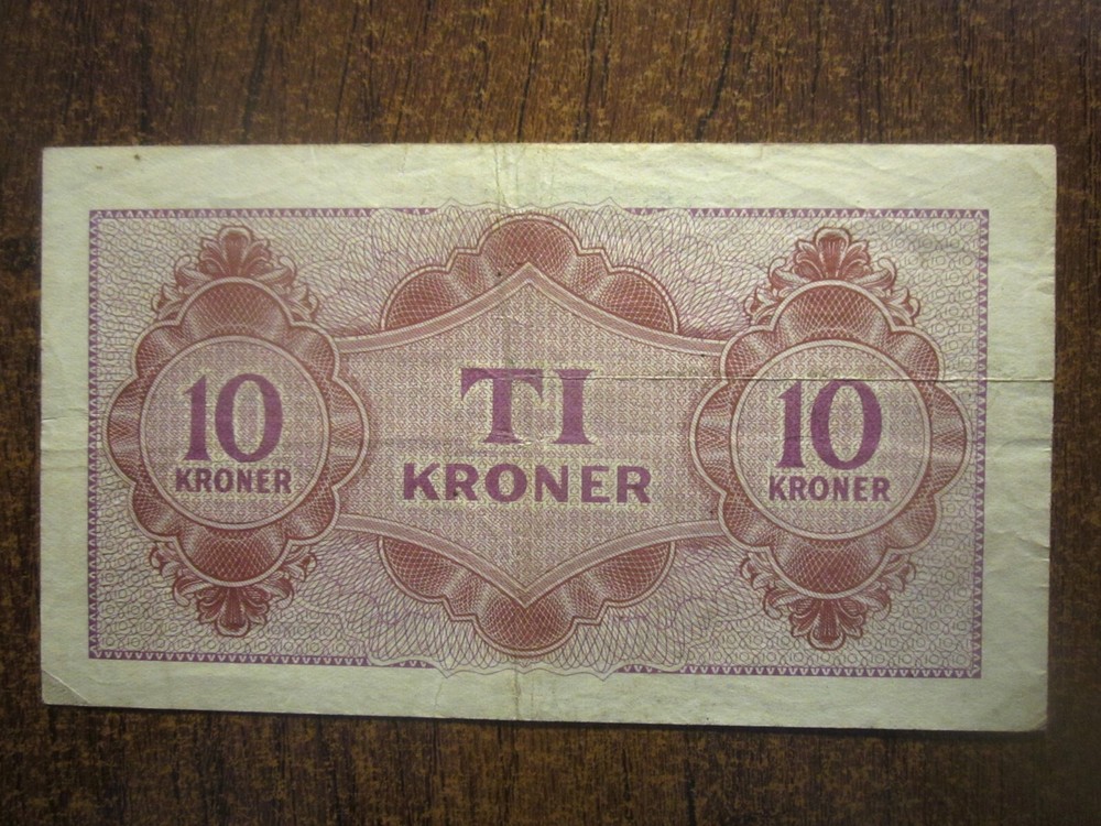 ND (1945) DENMARK ALLIED COMMAND 10 KRONER